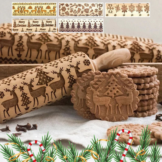 ChristmasRoller™ - Kerstroller voor koekjes