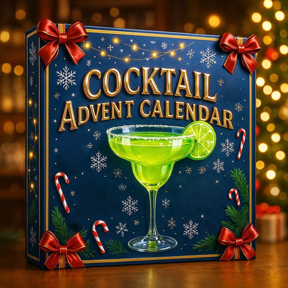 Feestmix – Cocktail adventskalender 2025 met 24 vakjes
