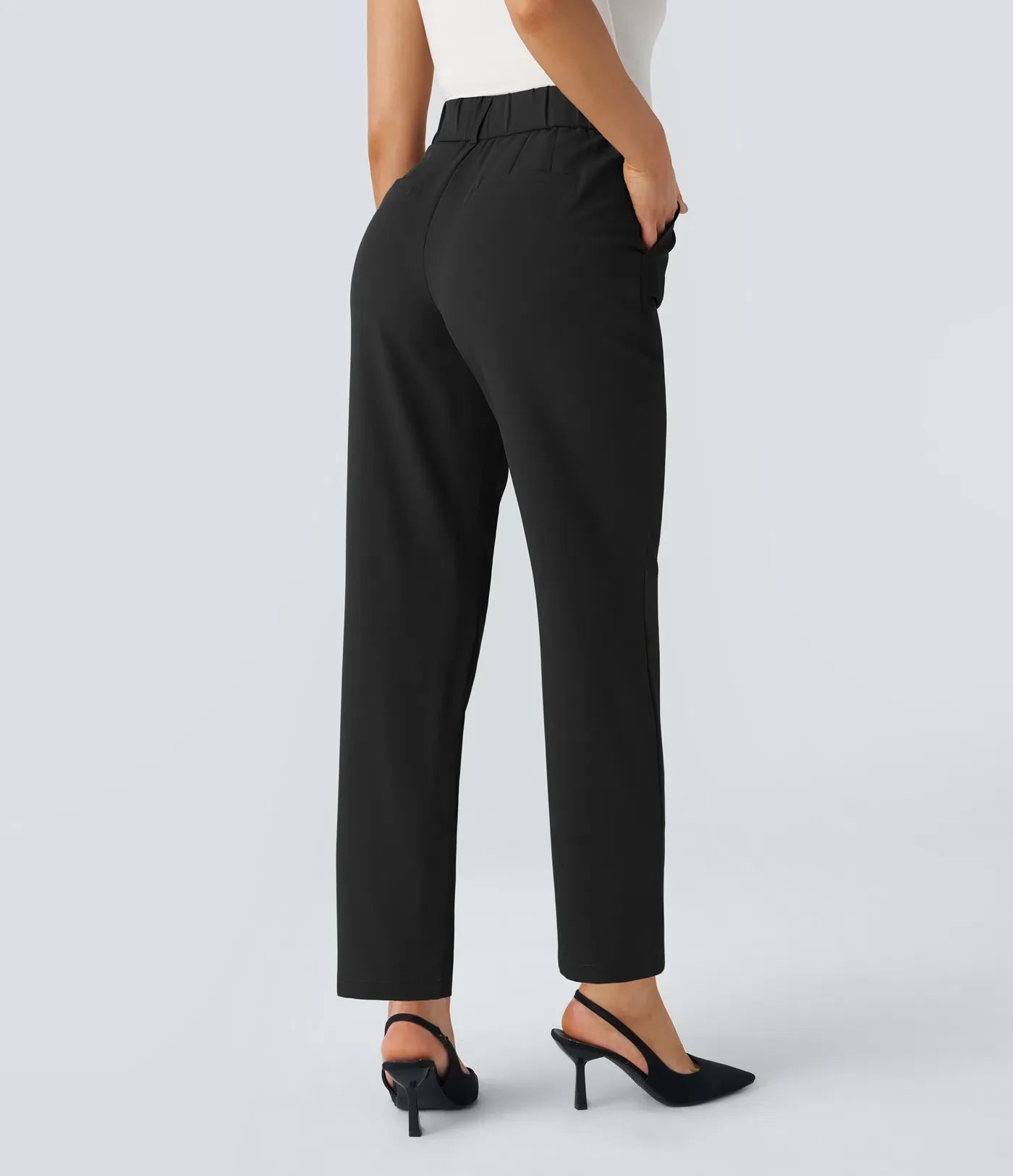 TailleVorm Comfort Stretch Broek Dames Hoge Taille Elegance