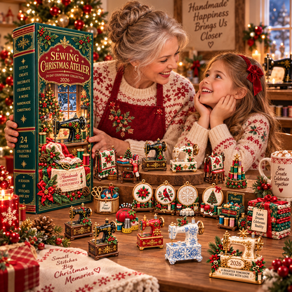 Steekplezier – Naaien Adventskalender 2026 met 24 Verrassingen