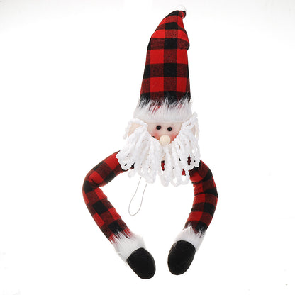Kerstpop Hanger – Kerstman of Kerstelf voor Boom en Feestdecoratie
