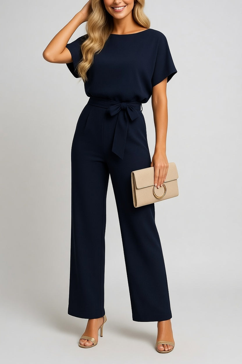 Liva Elegance Dames Jumpsuit met Minimalistisch Design en Comfort