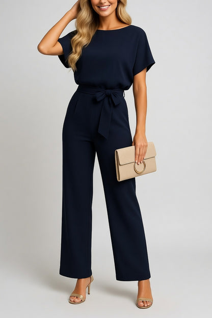 Liva Elegance Dames Jumpsuit met Minimalistisch Design en Comfort
