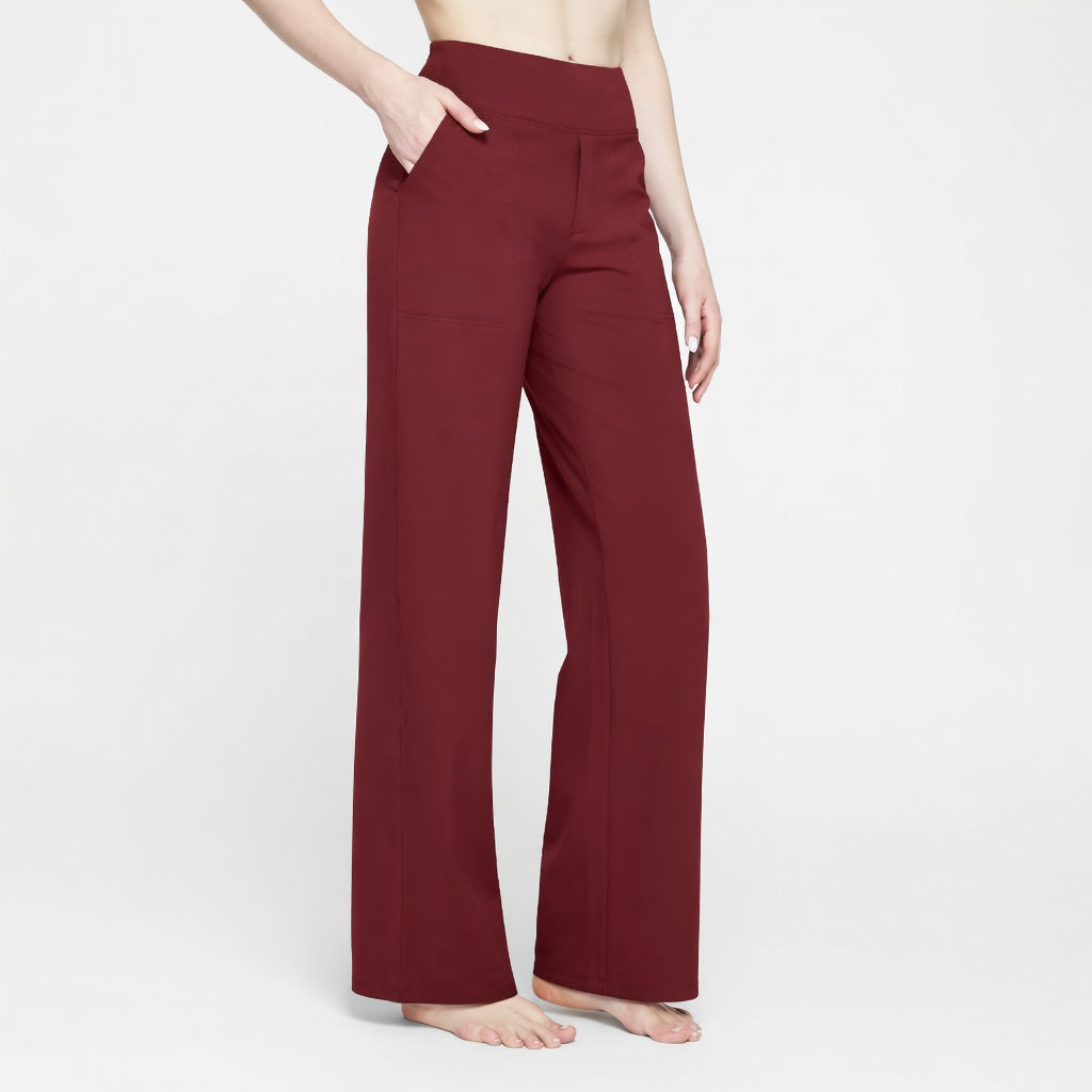 ComfortStretch Damesbroek – Hoge Taille Elastische Comfort Fit Broek