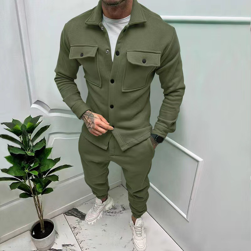 Rivano Katoenen Herenpak – Elegante jas en broek set