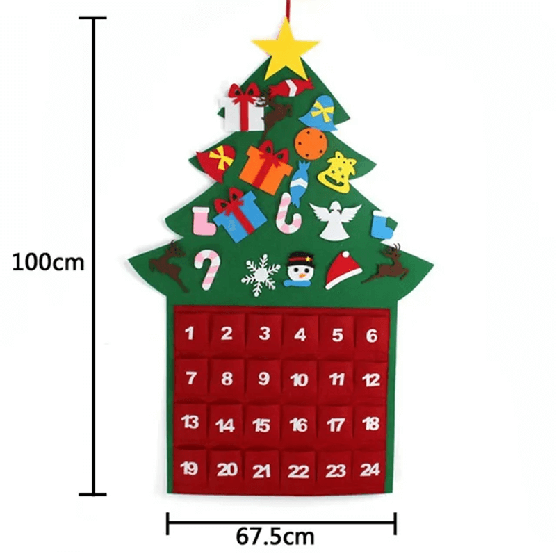 Hangende Adventskalender Kerst – Dagelijkse Verrassingen voor December