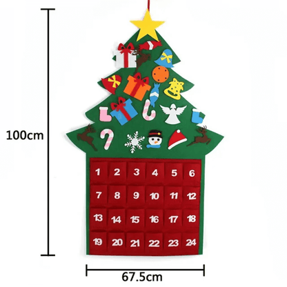 Hangende Adventskalender Kerst – Dagelijkse Verrassingen voor December