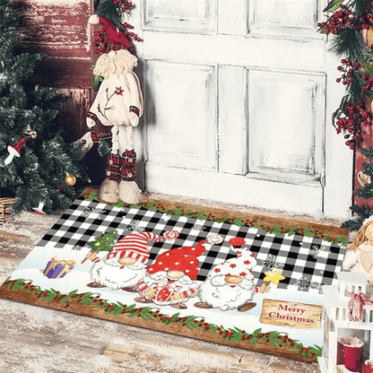 Vrolijk Kerst Deurmat om Kerst te Verwelkomen 40x60cm