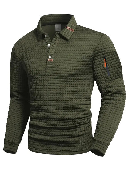 Herentrui Rensvik met Gewatteerde Details en Moderne Casual Stijl