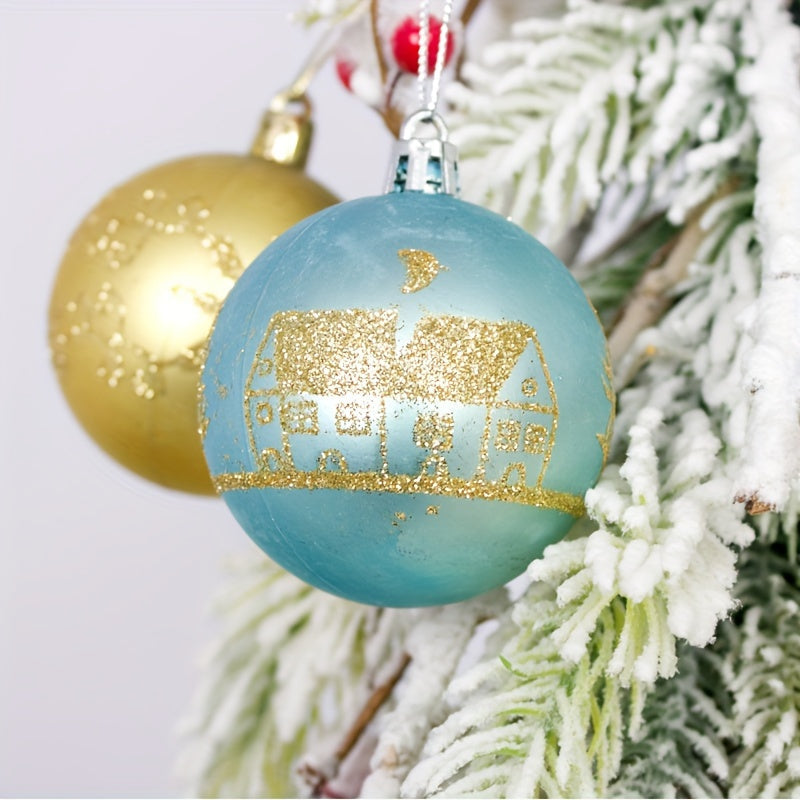 Kerstballen Set – Plastic Hangende Versieringen