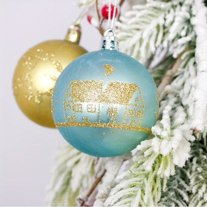 Kerstballen Set – Plastic Hangende Versieringen