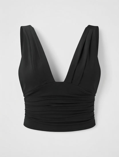 Alvera Mouwloze Top Dames – V-hals Elegante Zomertop