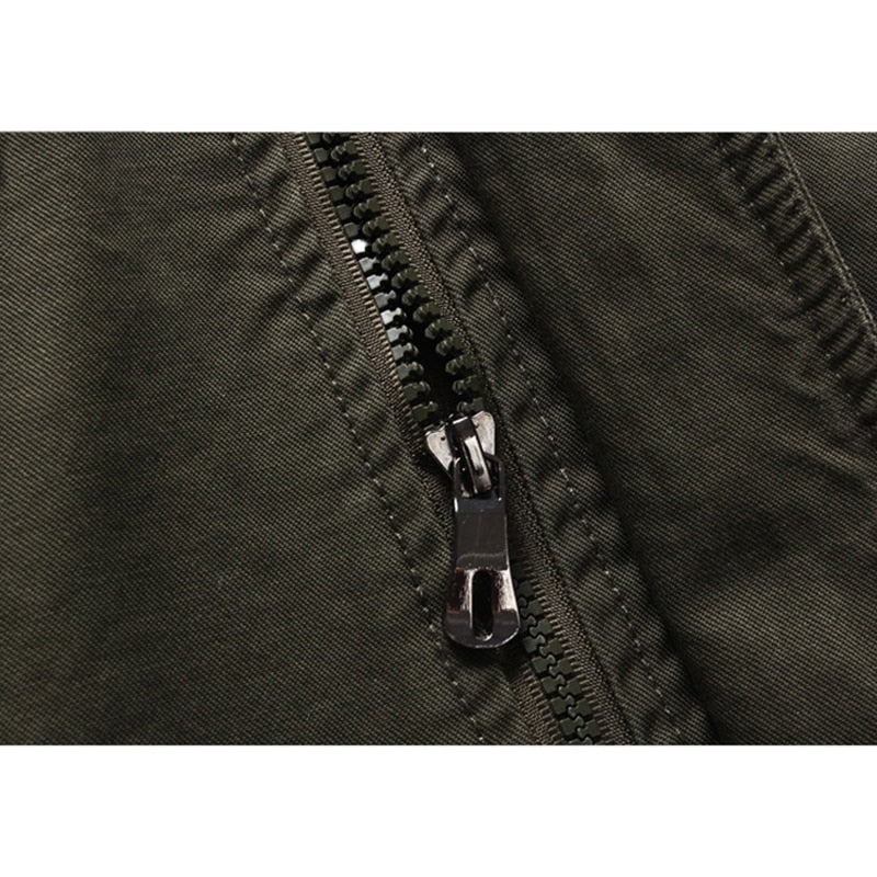 Milan Heren Militaire Jas – Stoer, Warm & Veelzijdig