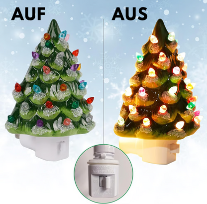 KerstGloed Kerstboom Nachtlamp met Kleurrijke Verlichting