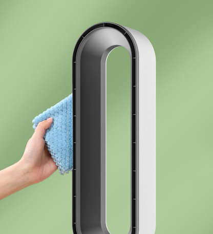 FrisWind Bladloze Luchtkoeler met 8 Snelheden en 90° Oscillatie