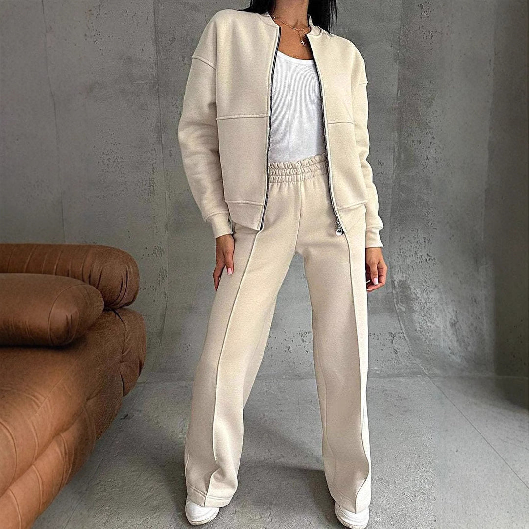 Elara Damespak met Jas en Broek – Elegante Tweedelige Set