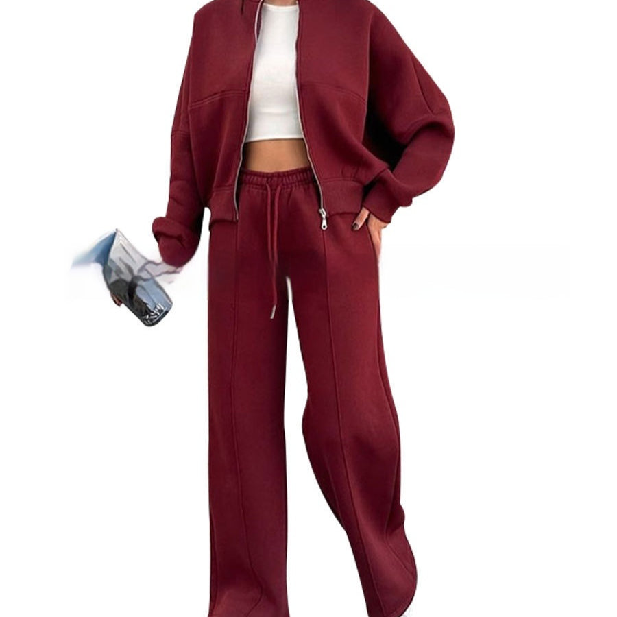 Elara Damespak met Jas en Broek – Elegante Tweedelige Set