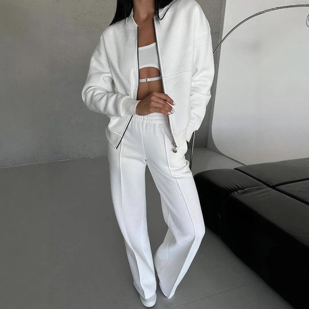 Elara Damespak met Jas en Broek – Elegante Tweedelige Set