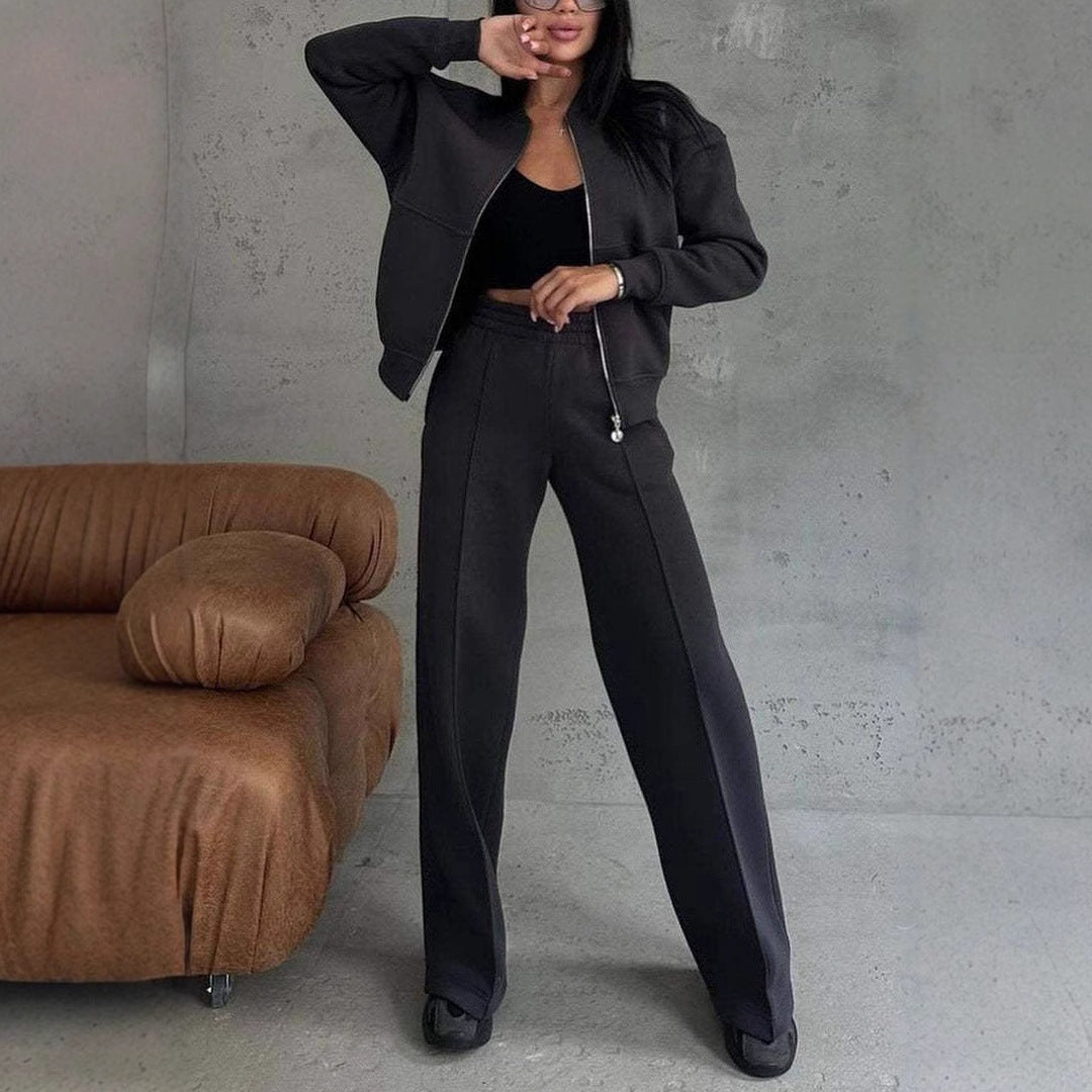 Elara Damespak met Jas en Broek – Elegante Tweedelige Set