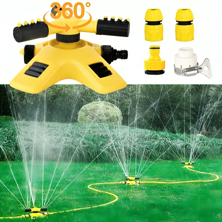 AquaStraal 360 Tuinsproeier Roterend Irrigatiesysteem Gazon Bewatering