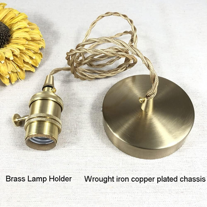 Bloesem Retro Hanglamp met Bloemendesign voor Eetkamer