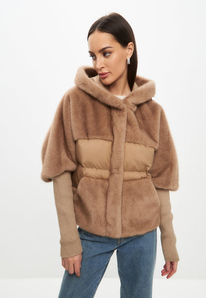 Sienna Zachte Faux Fur Jas – Oversized Winterjas voor Dames