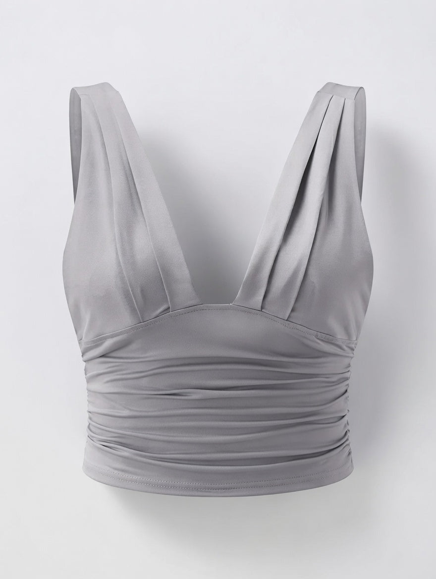Alvera Mouwloze Top Dames – V-hals Elegante Zomertop