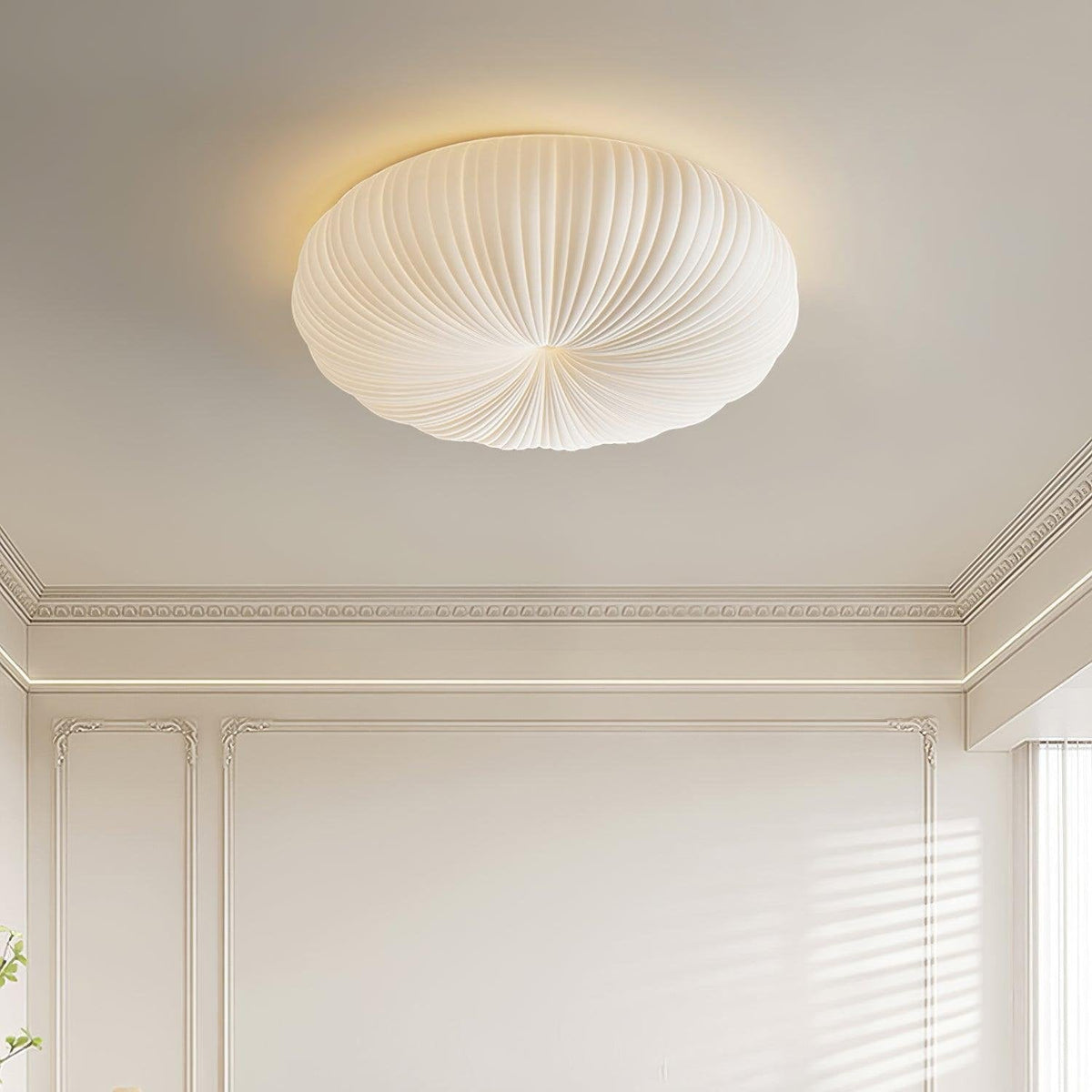 RondePompoen LED Plafondlamp met Dimbare Afstandsbediening