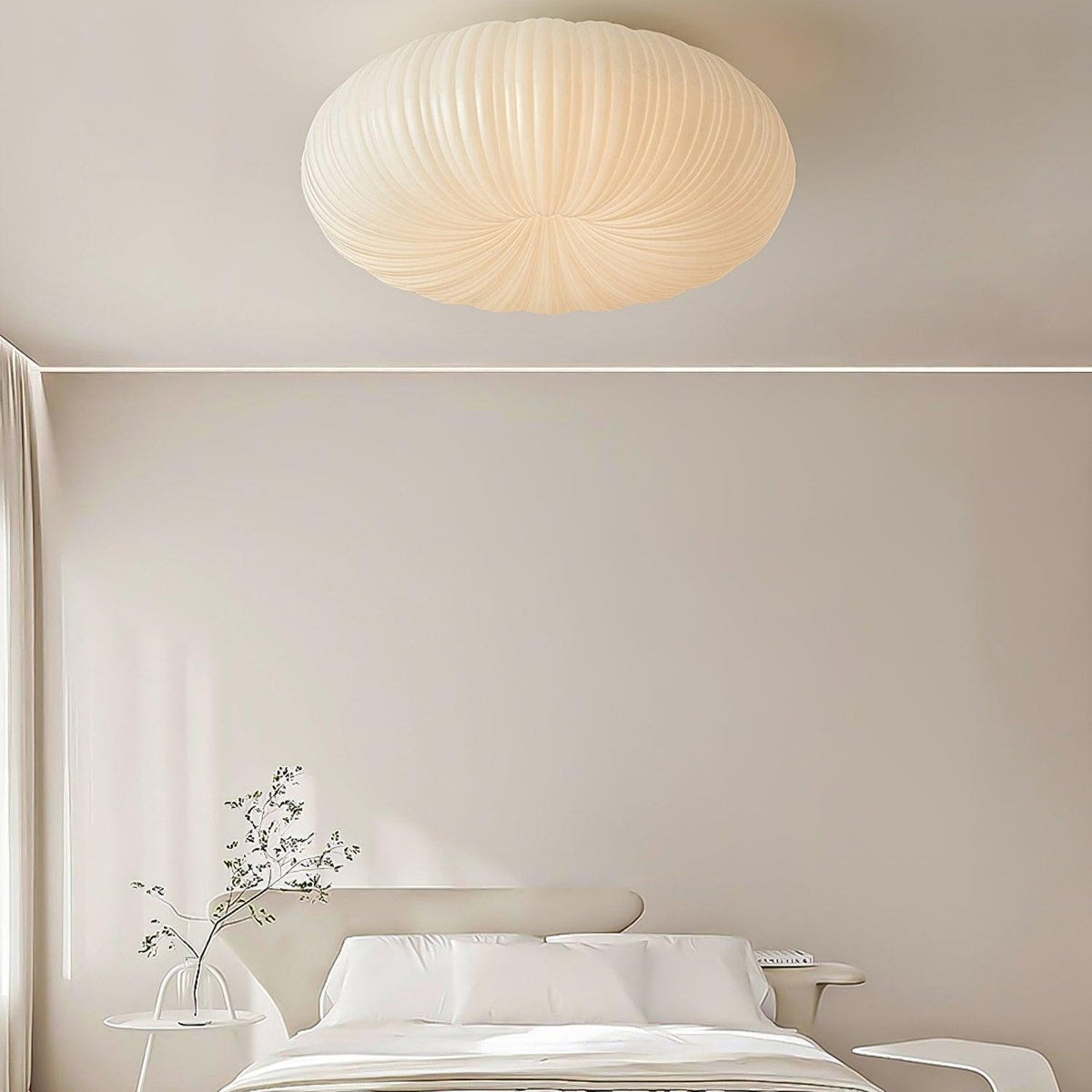RondePompoen LED Plafondlamp met Dimbare Afstandsbediening