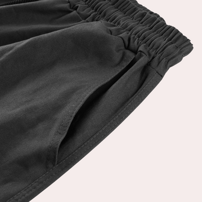 Heren Relaxed Fit Cargobroek – Comfortabele Broek met Ruime Zakken