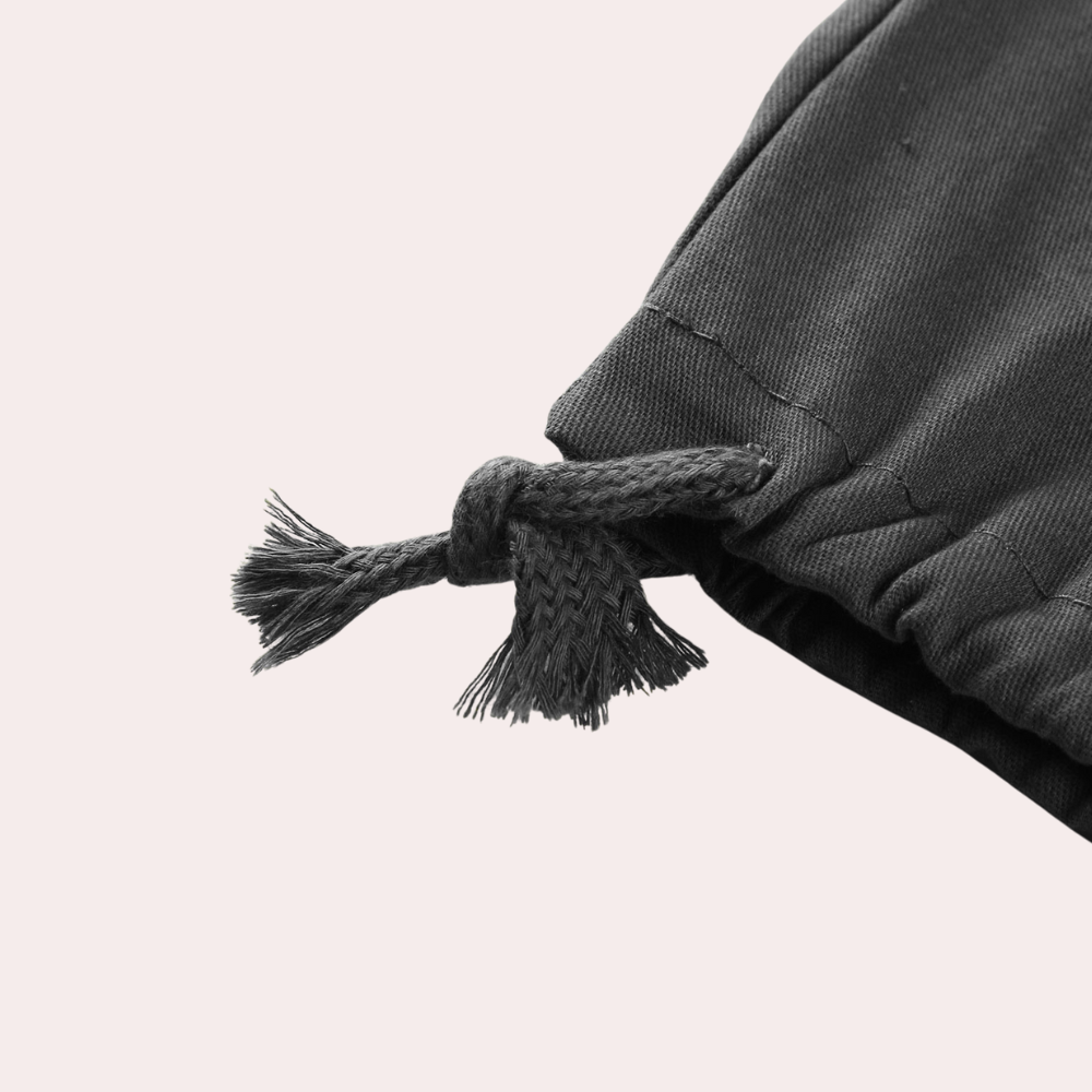 Heren Relaxed Fit Cargobroek – Comfortabele Broek met Ruime Zakken