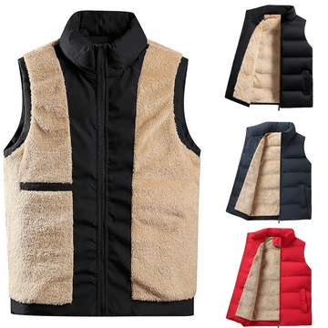 Heren Bodywarmer met Warme Voering en Ritssluiting – Outdoor Vest