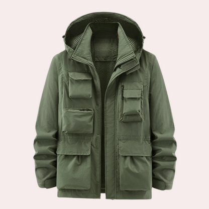 WinterWarm Heren Winterjas – Gewatteerd en Comfortabel
