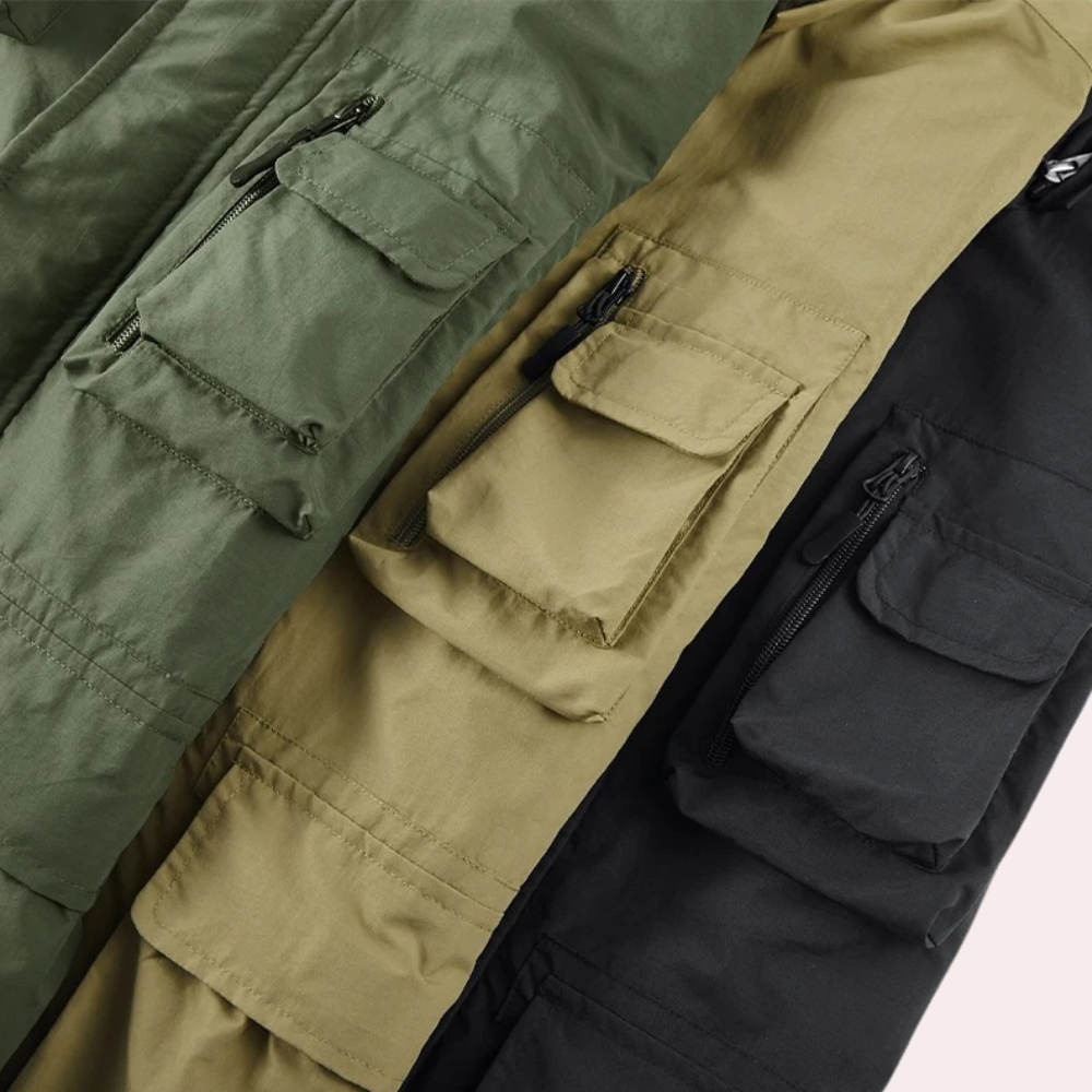 WinterWarm Heren Winterjas – Gewatteerd en Comfortabel