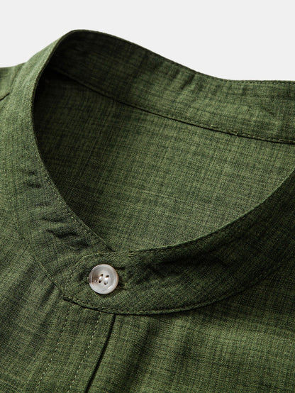 Ventaro Linnen Zomerset Heren Overhemd Broek Comfortabel