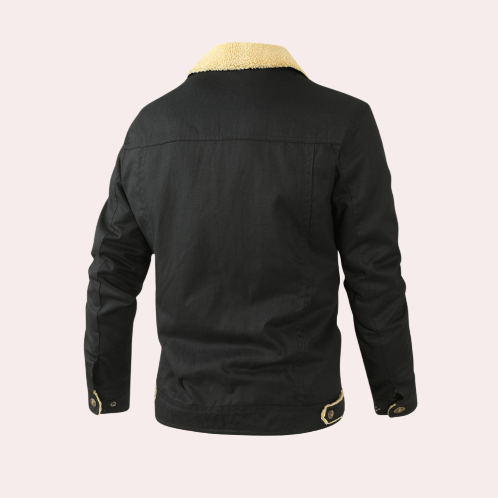 Heren Bomberjack Vintage Winter – Warme en Stijlvolle Casual Jas