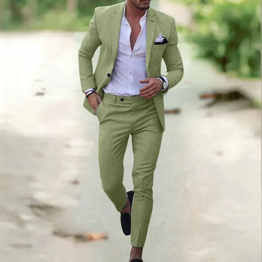 Arvello Herenpak – Elegante tweedelige kostuumset