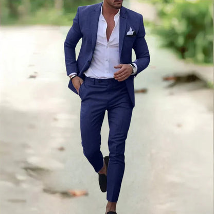 Arvello Herenpak – Elegante tweedelige kostuumset