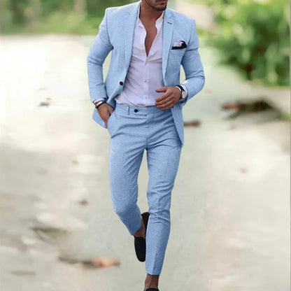 Arvello Herenpak – Elegante tweedelige kostuumset