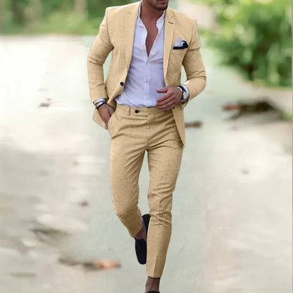 Arvello Herenpak – Elegante tweedelige kostuumset