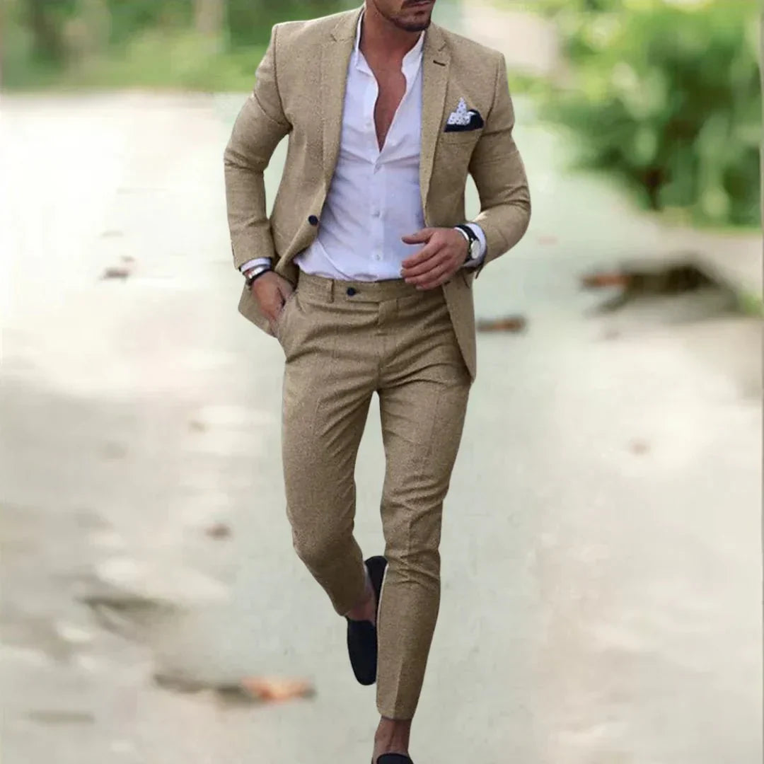 Arvello Herenpak – Elegante tweedelige kostuumset