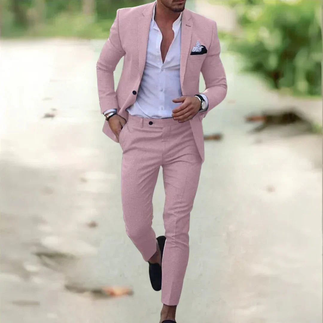 Arvello Herenpak – Elegante tweedelige kostuumset