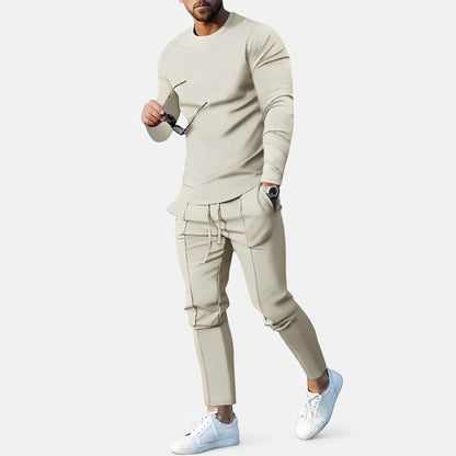 Norvian Heren Comfort Set met Elastische Taille en Relaxte Pasvorm