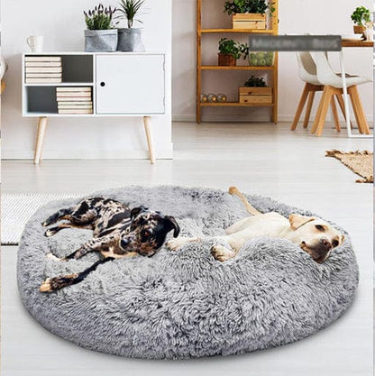 Luna Kalmerend Hondenbed – Zacht Rond Bed met Verhoogde Rand