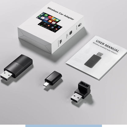 AutoLink Draadloze CarPlay Adapter – USB en USB-C
