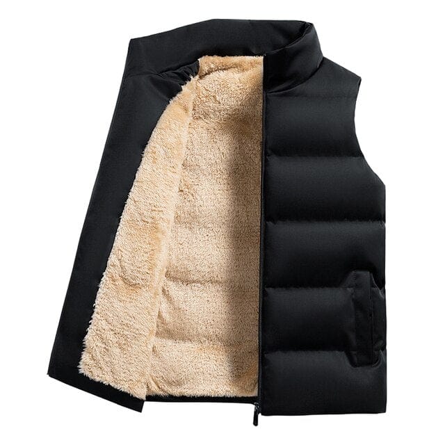 Heren Bodywarmer met Warme Voering en Ritssluiting – Outdoor Vest