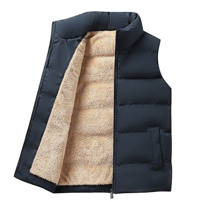 Heren Bodywarmer met Warme Voering en Ritssluiting – Outdoor Vest