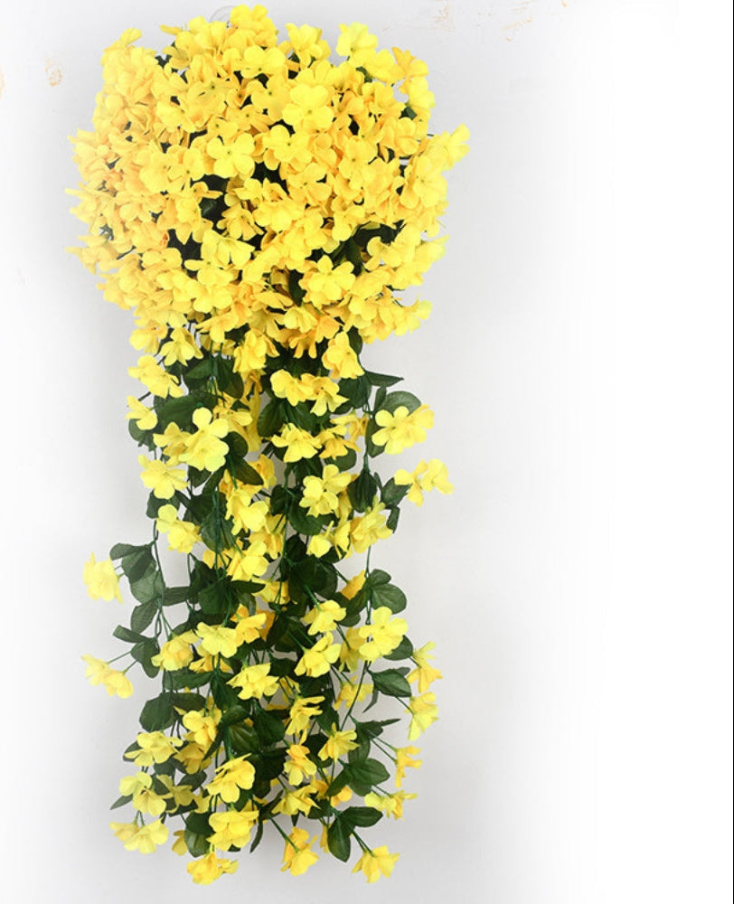 Livia Orchideeën Cascade Kunstbloemen Hangdecoratie 75 cm