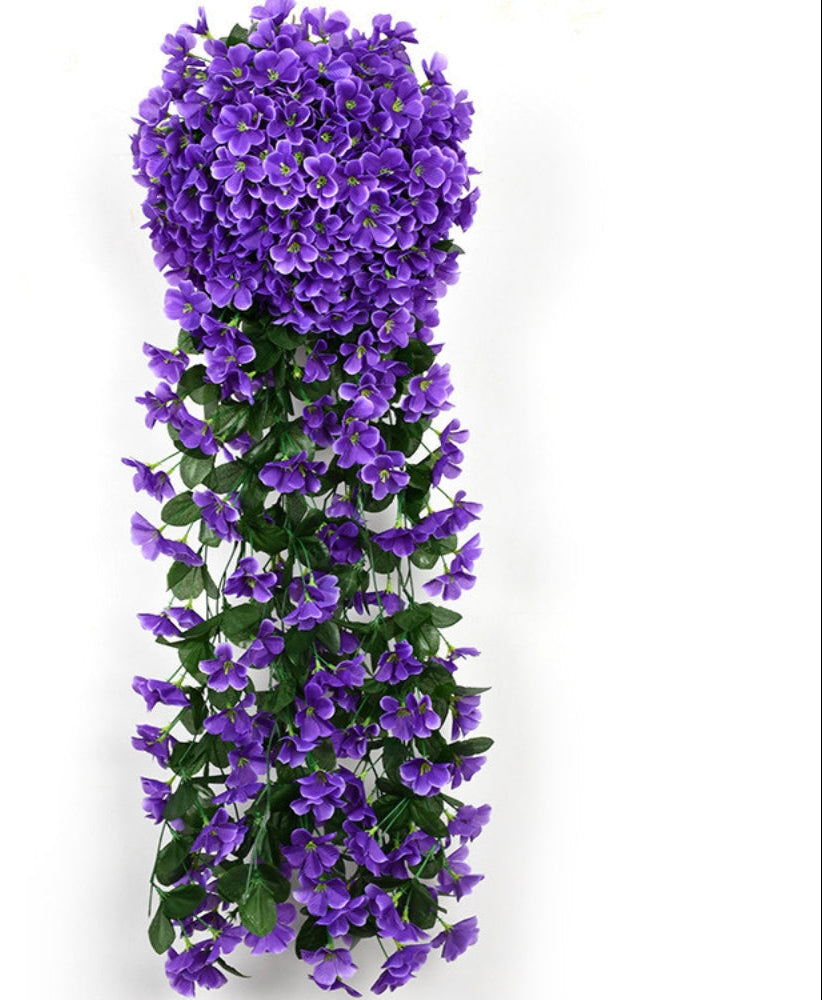 Livia Orchideeën Cascade Kunstbloemen Hangdecoratie 75 cm