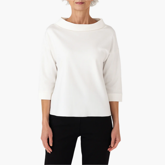 Dames Elegante Top met Staande Kraag – Perfect voor Dagelijks en Feestelijk Gebruik